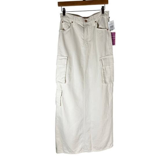 Mother Dresses & Skirts - MOTHER SNACKS! The Fun Dip Cargo Maxi Skirt Natural Size 25